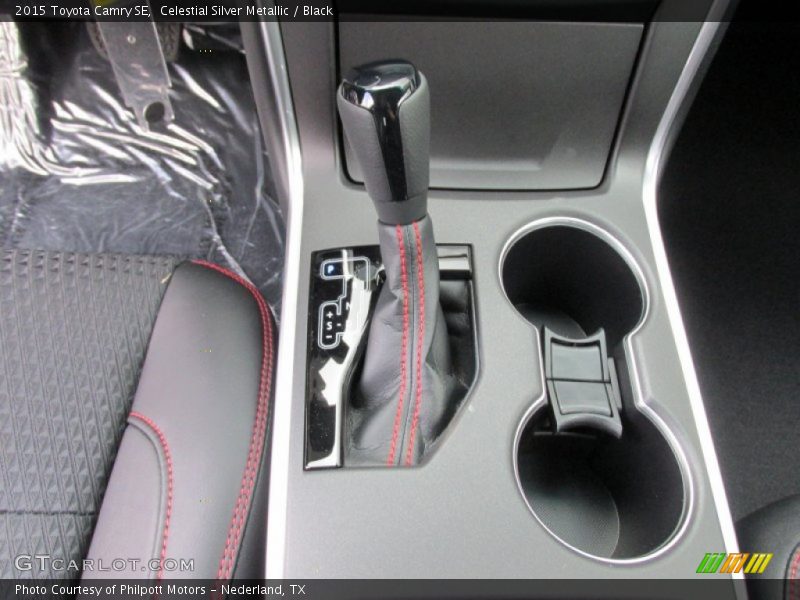 Celestial Silver Metallic / Black 2015 Toyota Camry SE