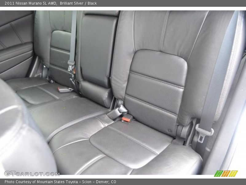 Brilliant Silver / Black 2011 Nissan Murano SL AWD