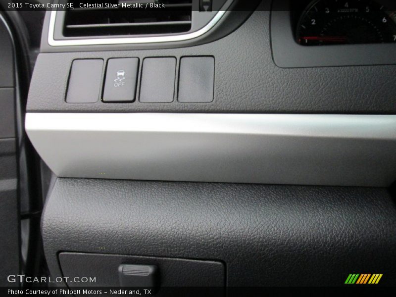 Celestial Silver Metallic / Black 2015 Toyota Camry SE
