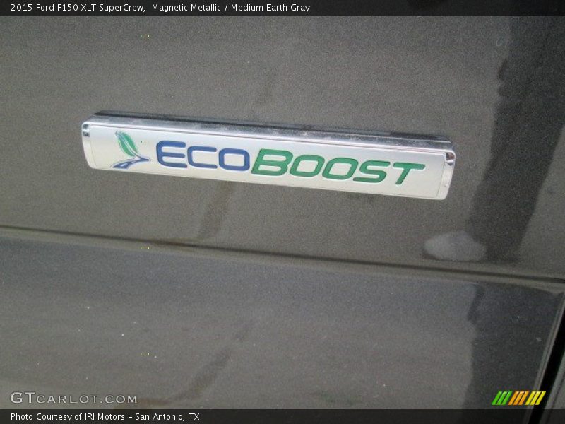 Magnetic Metallic / Medium Earth Gray 2015 Ford F150 XLT SuperCrew