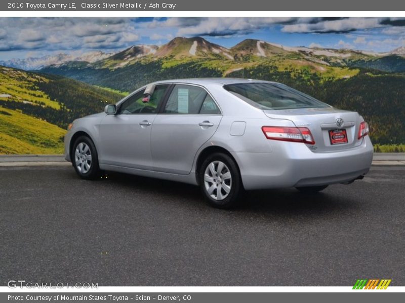 Classic Silver Metallic / Ash Gray 2010 Toyota Camry LE