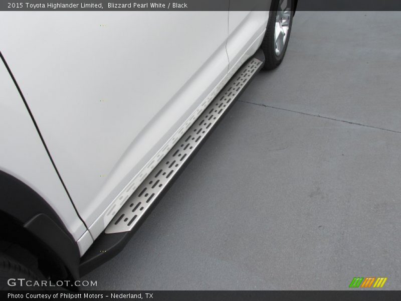 Blizzard Pearl White / Black 2015 Toyota Highlander Limited