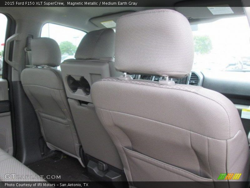 Magnetic Metallic / Medium Earth Gray 2015 Ford F150 XLT SuperCrew