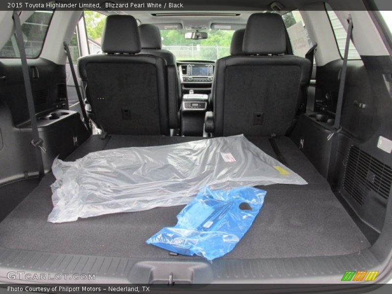 Blizzard Pearl White / Black 2015 Toyota Highlander Limited