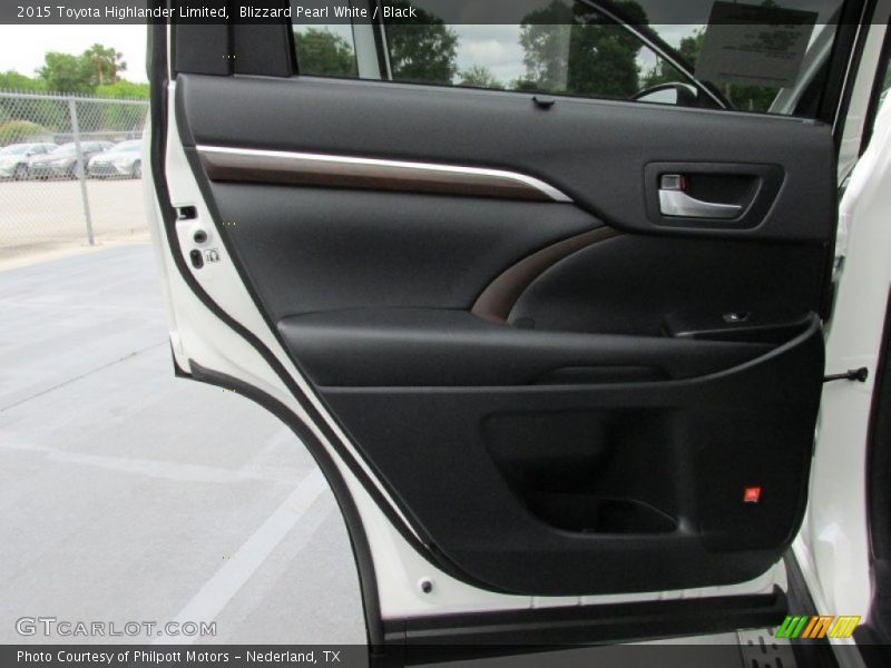 Blizzard Pearl White / Black 2015 Toyota Highlander Limited