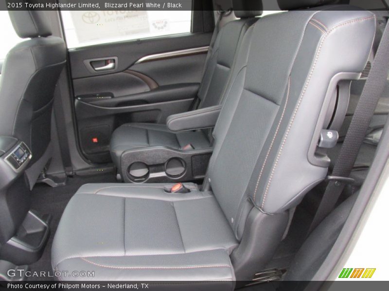 Blizzard Pearl White / Black 2015 Toyota Highlander Limited