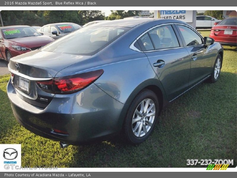Blue Reflex Mica / Black 2016 Mazda Mazda6 Sport