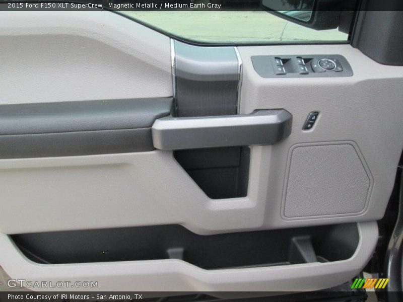 Magnetic Metallic / Medium Earth Gray 2015 Ford F150 XLT SuperCrew