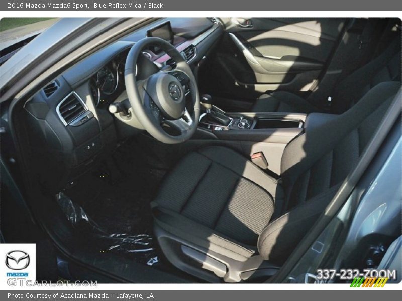 Blue Reflex Mica / Black 2016 Mazda Mazda6 Sport