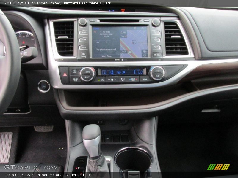 Blizzard Pearl White / Black 2015 Toyota Highlander Limited