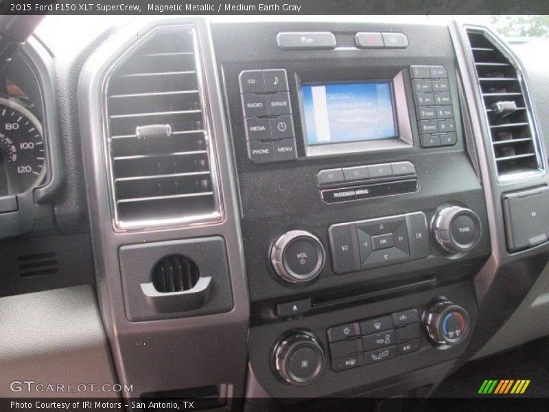 Magnetic Metallic / Medium Earth Gray 2015 Ford F150 XLT SuperCrew