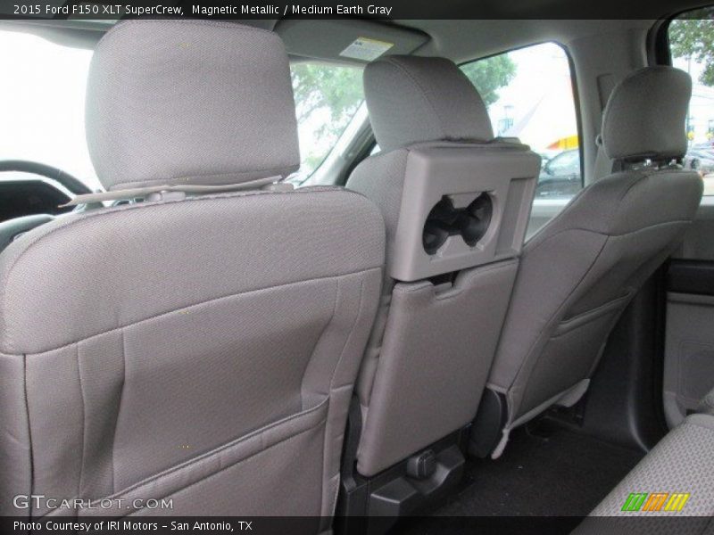 Magnetic Metallic / Medium Earth Gray 2015 Ford F150 XLT SuperCrew