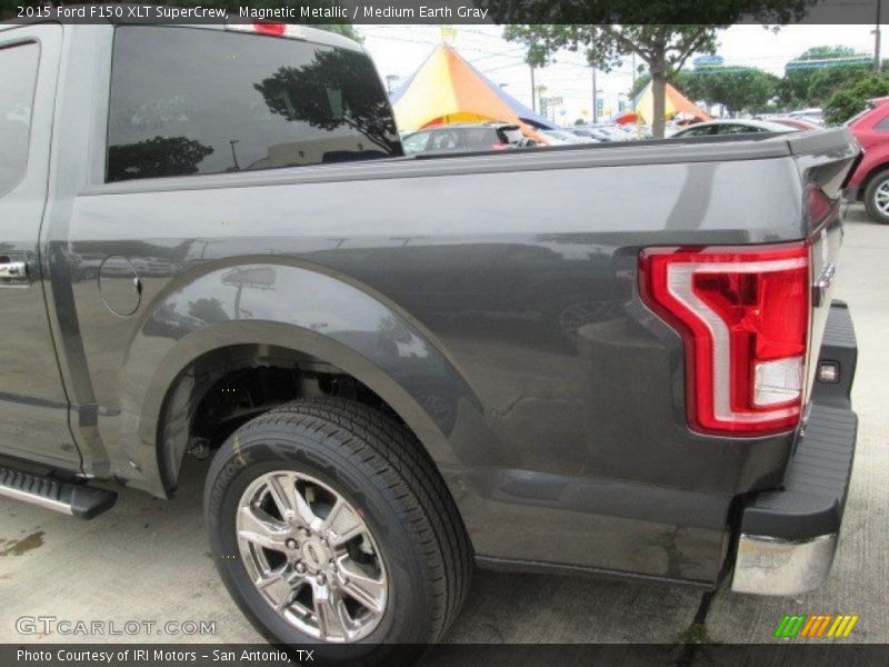 Magnetic Metallic / Medium Earth Gray 2015 Ford F150 XLT SuperCrew