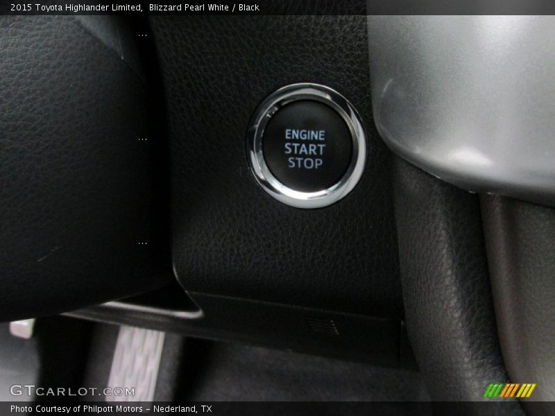 Blizzard Pearl White / Black 2015 Toyota Highlander Limited