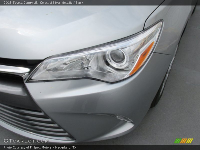 Celestial Silver Metallic / Black 2015 Toyota Camry LE