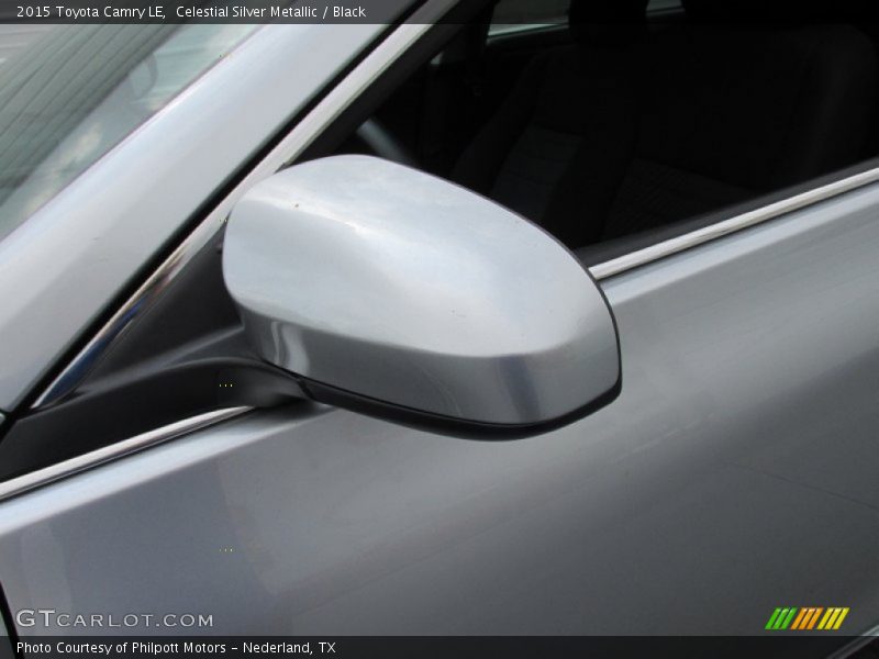 Celestial Silver Metallic / Black 2015 Toyota Camry LE
