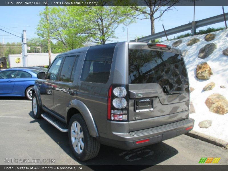 Corris Grey Metallic / Ebony 2015 Land Rover LR4 HSE