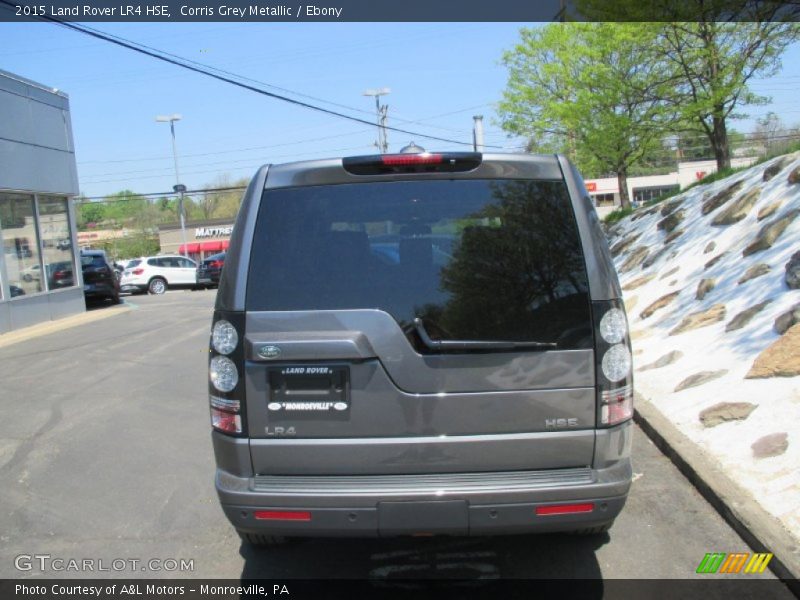 Corris Grey Metallic / Ebony 2015 Land Rover LR4 HSE