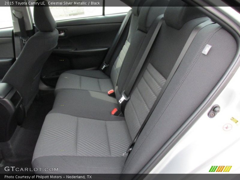Celestial Silver Metallic / Black 2015 Toyota Camry LE