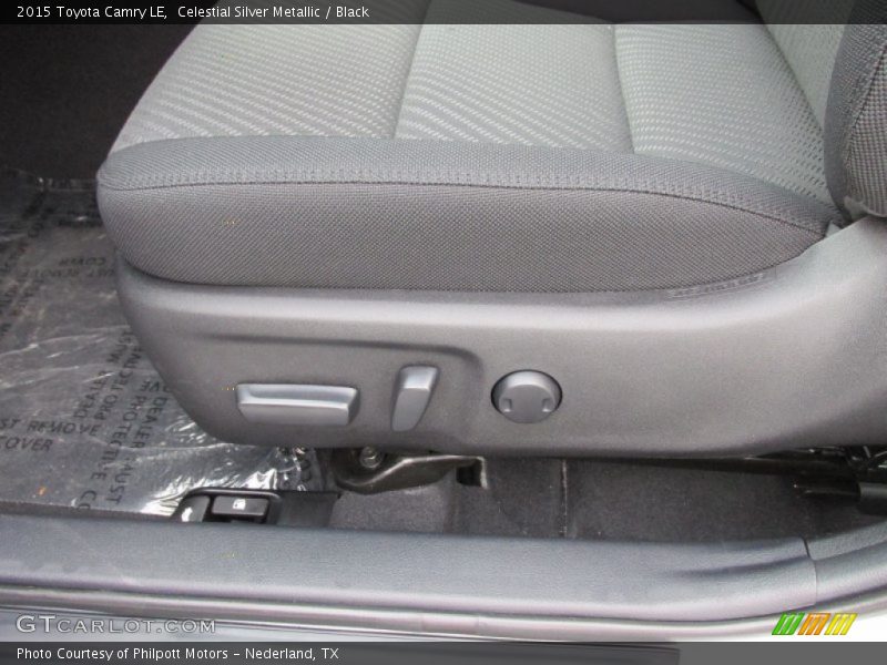 Celestial Silver Metallic / Black 2015 Toyota Camry LE
