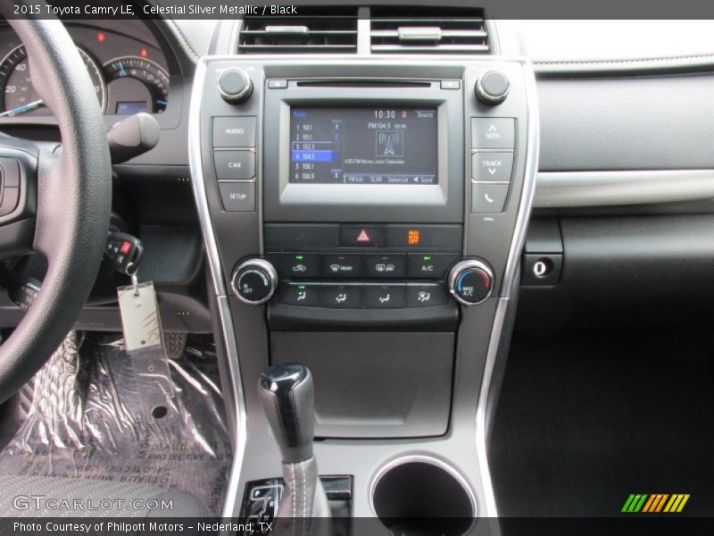 Celestial Silver Metallic / Black 2015 Toyota Camry LE