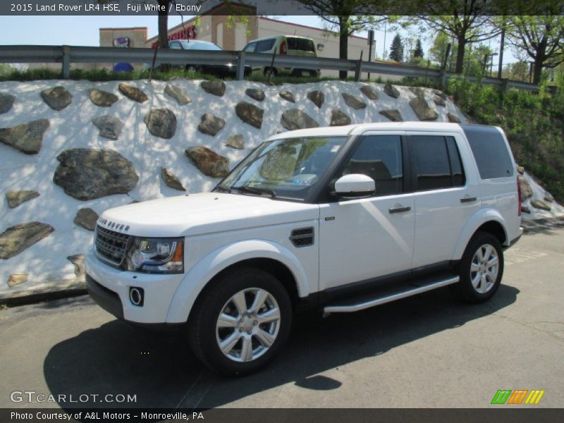 Fuji White / Ebony 2015 Land Rover LR4 HSE