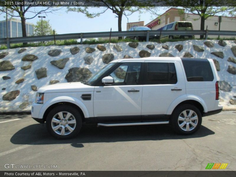 Fuji White / Ebony 2015 Land Rover LR4 HSE