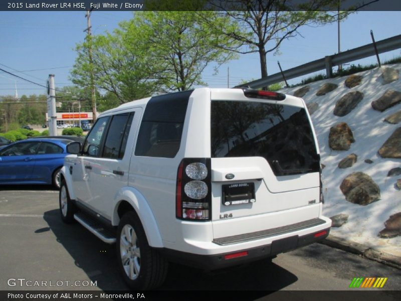 Fuji White / Ebony 2015 Land Rover LR4 HSE