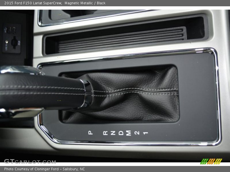 Magnetic Metallic / Black 2015 Ford F150 Lariat SuperCrew
