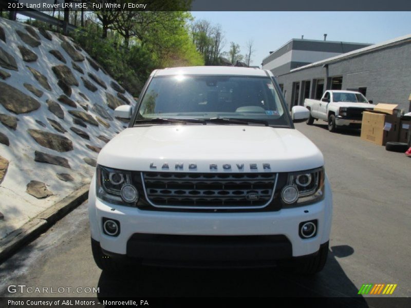 Fuji White / Ebony 2015 Land Rover LR4 HSE