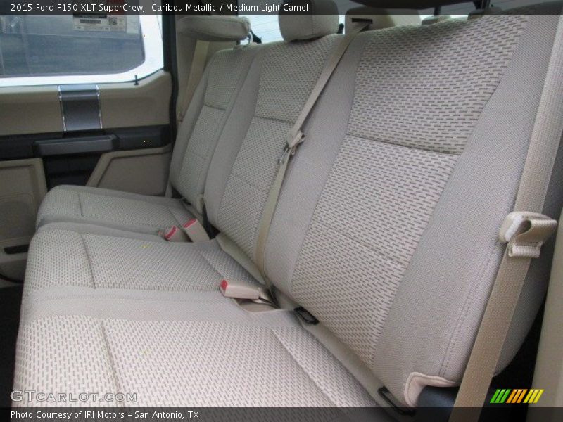 Caribou Metallic / Medium Light Camel 2015 Ford F150 XLT SuperCrew