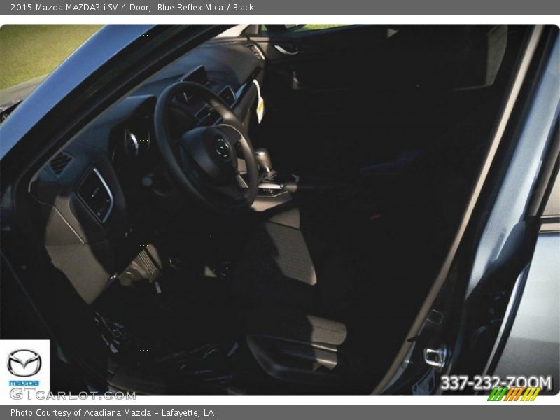 Blue Reflex Mica / Black 2015 Mazda MAZDA3 i SV 4 Door