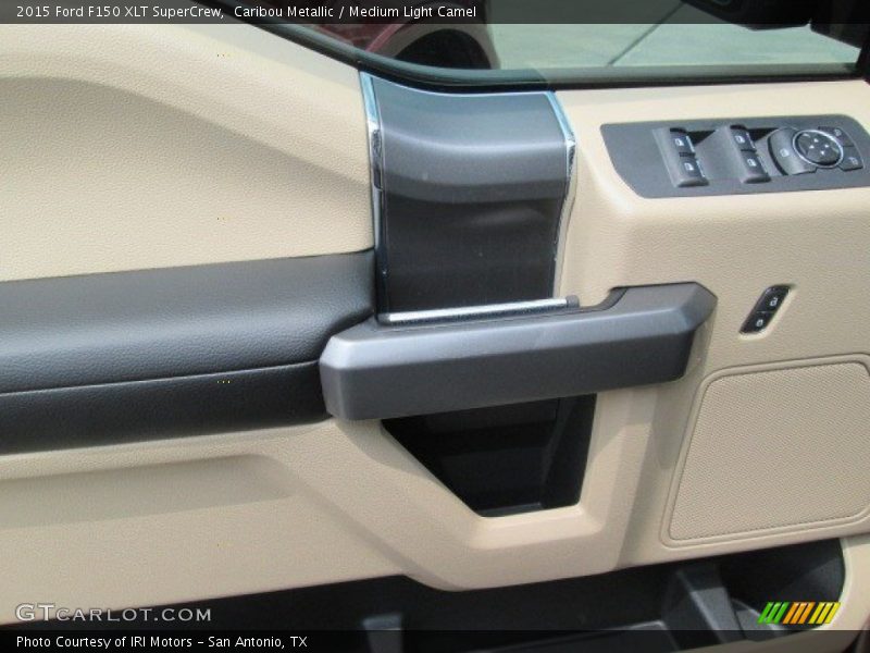 Caribou Metallic / Medium Light Camel 2015 Ford F150 XLT SuperCrew