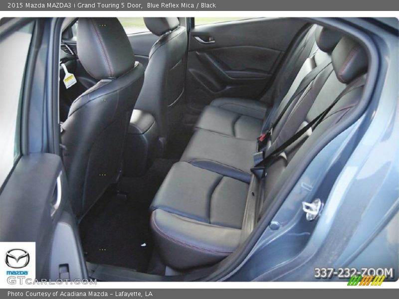 Blue Reflex Mica / Black 2015 Mazda MAZDA3 i Grand Touring 5 Door