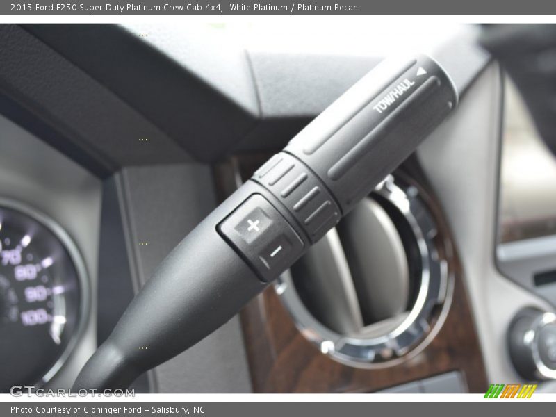 White Platinum / Platinum Pecan 2015 Ford F250 Super Duty Platinum Crew Cab 4x4