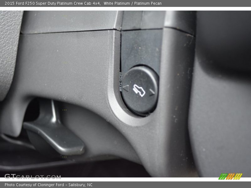 White Platinum / Platinum Pecan 2015 Ford F250 Super Duty Platinum Crew Cab 4x4