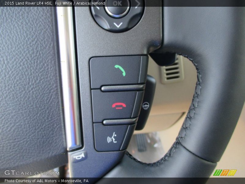 Fuji White / Arabica/Almond 2015 Land Rover LR4 HSE