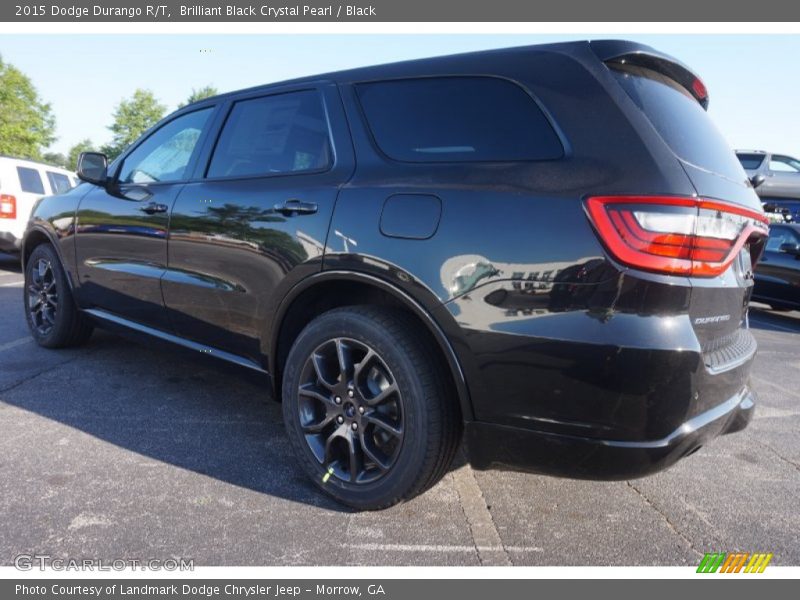 Brilliant Black Crystal Pearl / Black 2015 Dodge Durango R/T