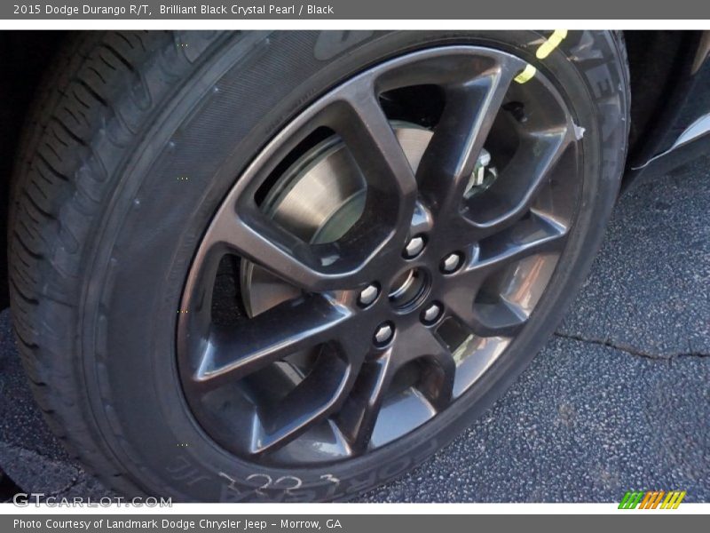 Brilliant Black Crystal Pearl / Black 2015 Dodge Durango R/T