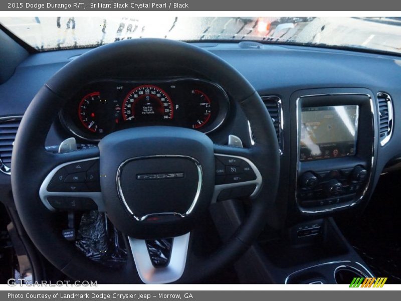 Brilliant Black Crystal Pearl / Black 2015 Dodge Durango R/T
