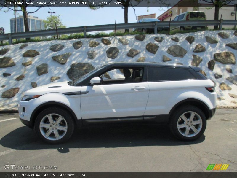 Fuji White / Ebony 2015 Land Rover Range Rover Evoque Pure Plus