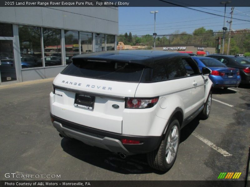 Fuji White / Ebony 2015 Land Rover Range Rover Evoque Pure Plus