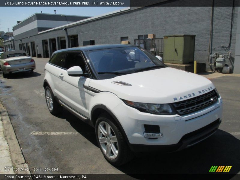 Fuji White / Ebony 2015 Land Rover Range Rover Evoque Pure Plus
