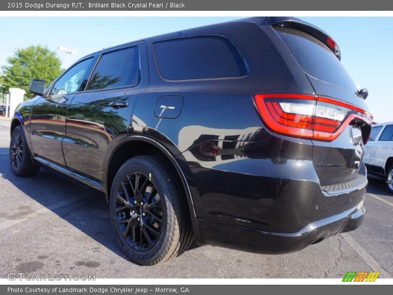 Brilliant Black Crystal Pearl / Black 2015 Dodge Durango R/T