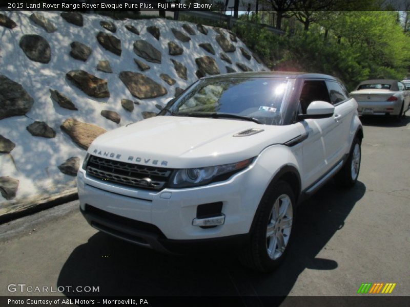 Fuji White / Ebony 2015 Land Rover Range Rover Evoque Pure Plus