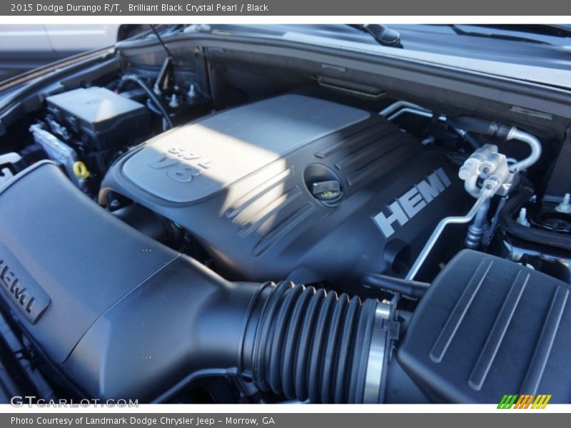 Brilliant Black Crystal Pearl / Black 2015 Dodge Durango R/T