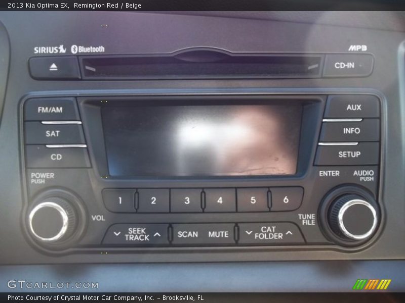 Remington Red / Beige 2013 Kia Optima EX