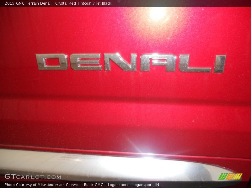 Crystal Red Tintcoat / Jet Black 2015 GMC Terrain Denali
