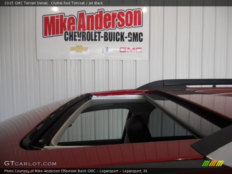 Crystal Red Tintcoat / Jet Black 2015 GMC Terrain Denali