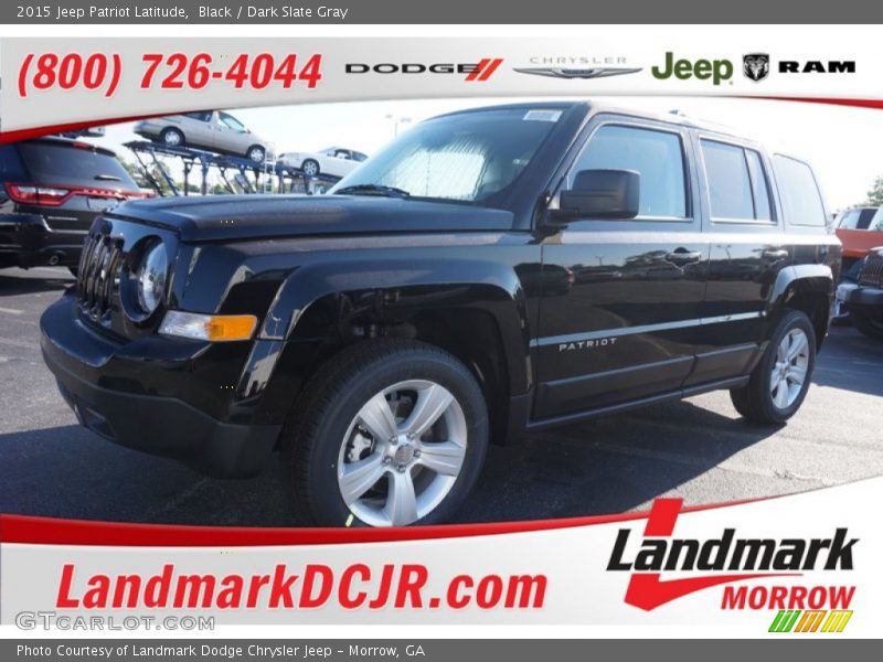 Black / Dark Slate Gray 2015 Jeep Patriot Latitude
